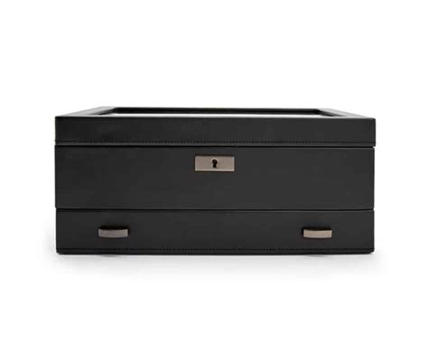 axis steel watch box|Axis 10 Piece Watch Box with Drawer .